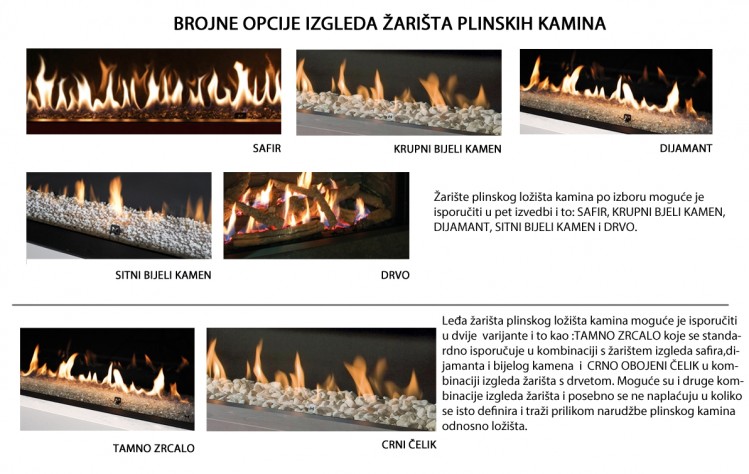 KAMIN LUNA 1300 DH GOLD GAS 